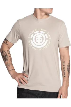 Element Camiseta Seal Color SM25 Masculina Caqui Claro