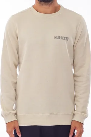 Hurley Moletom Careca Square WT24 Masculino Areia