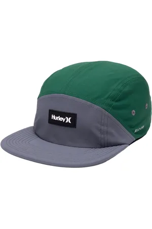 Hurley Boné Aba Curva Five Side SM25 Cinza/Verde