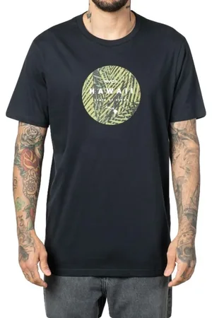 RVCA Camiseta Hawaii Camo Motors WT23 Masculina