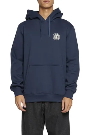 Element Moletom Canguru Seal BP 280G Masculino Marinho