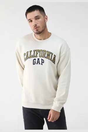 GAP Blusa de Moletom Fechada California Off-White