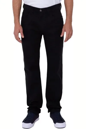 Billabong Calça Jeans 73 Black WT23 Masculina Preto