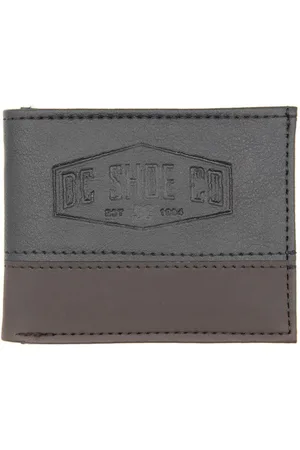 Dcshoes Carteira Divide Hot Shot PretoMarrom