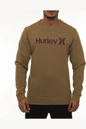 Hurley Moletom Careca One&Only WT23 Masculino Ocre