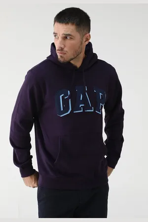 GAP Blusa de Moletom Fechada Logo Azul-Marinho