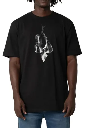 MCD Camiseta Espada Fogo Negro SM25 Masculina Preto