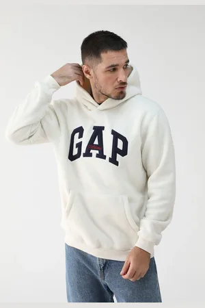 GAP Blusa de Moletom Fechada Logo Off-White
