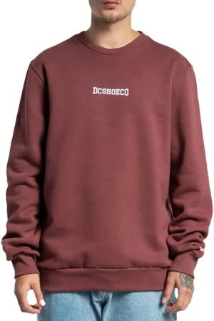 Dcshoes Moletom Careca Riot Crew WT23 Masculino Bordo
