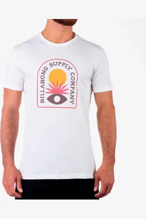 Billabong Camiseta Reverie Masculina SM23 Off White