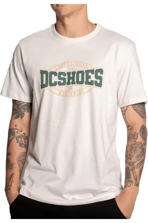 Dcshoes Camiseta Standout SM25 Masculina Off White