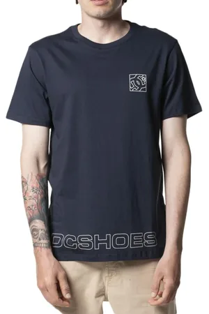 Dcshoes Camiseta All Outline SM24 Masculina Marinho