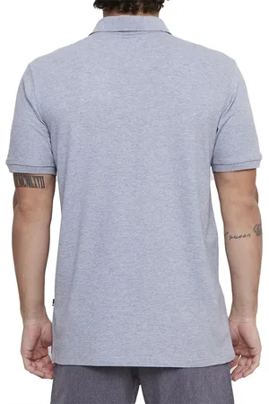 Quiksilver Camisa Polo Embroidery Piquet SM25 Claro