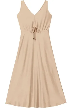 Marialicia Vestido Feminino Cintura Ajustável