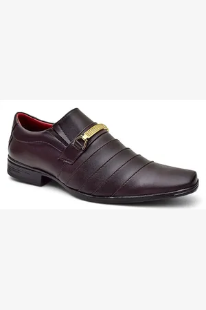 Bkarellus Sapato Social Elegante e Confortável Hilbert Café