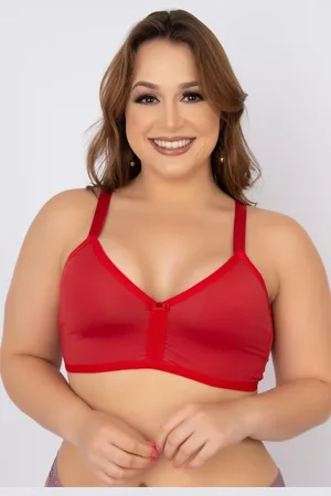 Bella Fiore Modas Soutien Plus Size Lingerie Sem Bojo Alça Reforçada
