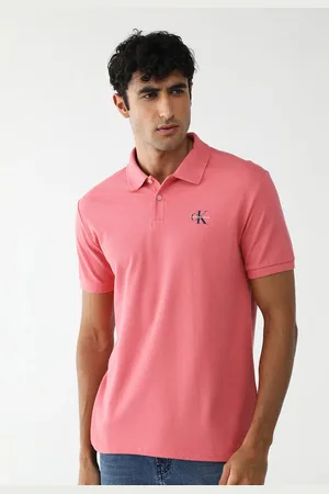 Calvin Klein Camisa Polo Reta Logo