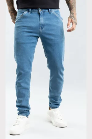 Dialogo Jeans Calça Jeans Slim Básica Masculina Claro Dialogo