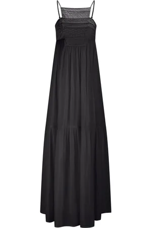 LEZ A LEZ Vestido Longo de Alças Finas