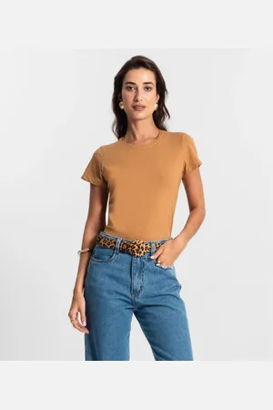 Kohmar Blusa Feminina Meia Malha 30 Básica KO