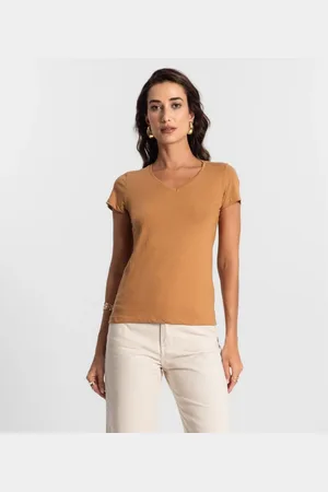 Kohmar Blusa Feminina Meia Malha 30 Básica KO