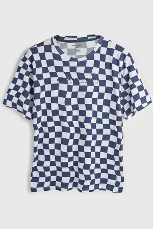 Hering Infantil - Camiseta Hering Xadrez