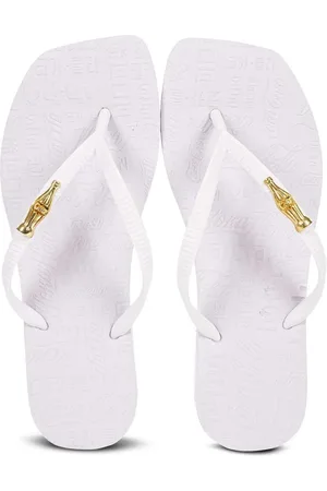 Coca Cola Shoes Chinelo Coca-Cola Shoes Square Sandal II