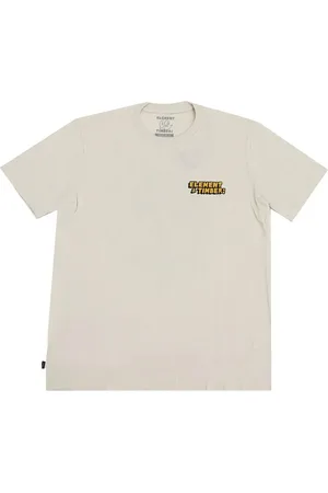 Element Camiseta Leader Of The Lost SM25 Masculina Off White