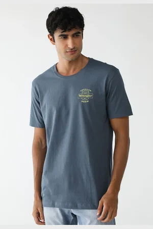 Wrangler Camiseta Reta Estampada