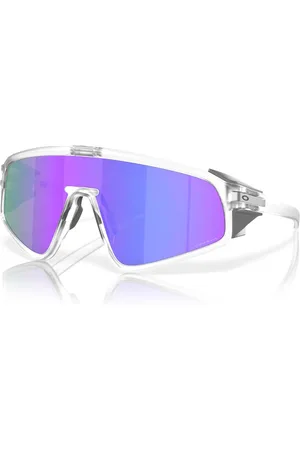 Oakley Óculos de Sol Latch Panel Matte Clear Prizm Violet