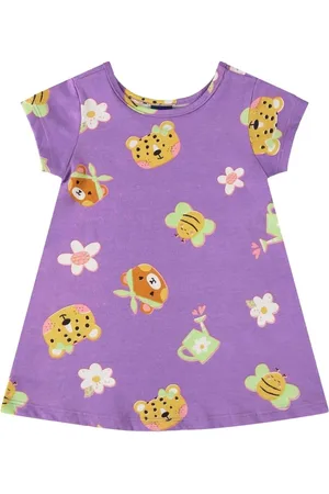 Bee Loop Infantil - Vestido de Bichinhos para Menina