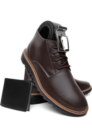 Anna Andrade Kit Sapato Casual Masculino A. Andrade Derby Cano Baixo Brogue Social Macio Leve Moda