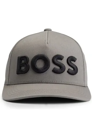 HUGO BOSS Boné De Sarja De Algodão Com Logo Trêsd - ÚNICO