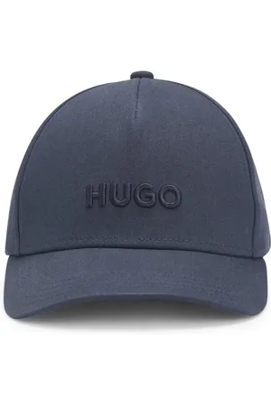 HUGO BOSS Boné Bordado Com Logo Em Sarja De Algodão - ÚNICO