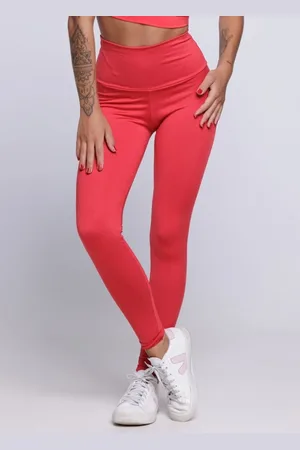 VEKYO Calça Legging Suplex Cós Alto Lisa