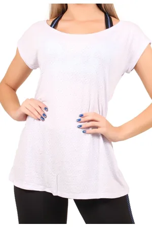 Bella Fiore Modas Blusa Fitness Marcella Branca