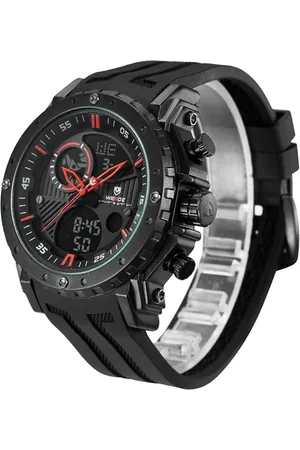 WEIDE Relógio Masculino AnaDigi WH6903 e Vermelho