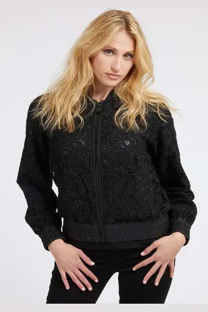 Guess Jaqueta Bomber Renda