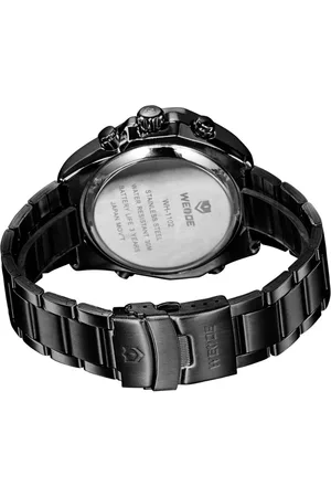 WEIDE Relógio Masculino AnaDigi WH1102B e Amarelo