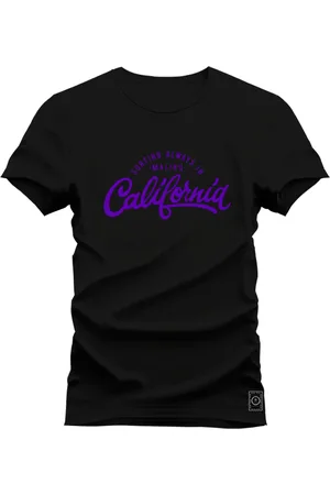 Nexstar Camiseta Algodão 30.1 Estampada Californ