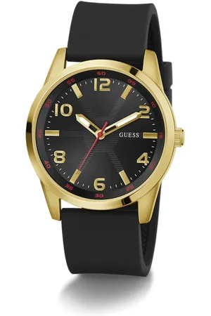 Guess Relógio Analógico Redondo Pulseira Silicone