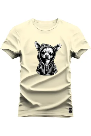 Nexstar Camiseta Algodão T-Shirt Pintcher - Perola
