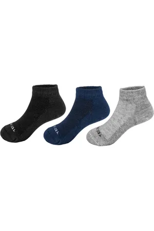 QLC SPORT Kit 3 Pares Meia Algodão Cano Curto Ts1550 Sortidas