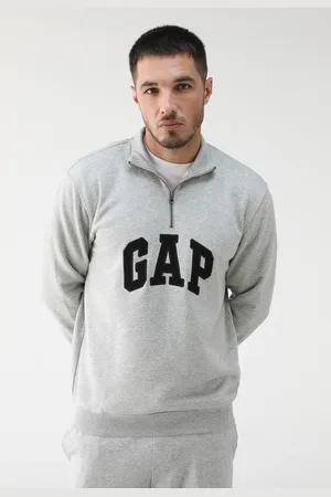 GAP Blusa de Moletom Fechada Logo