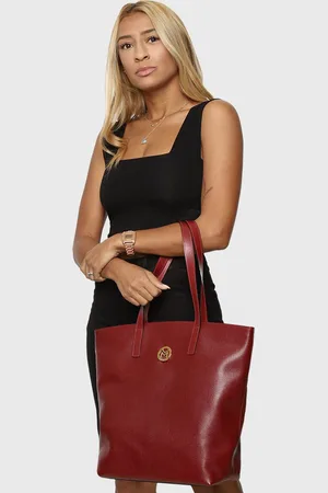 Mariart Bolsa Shopper Couro 5220 Cereja
