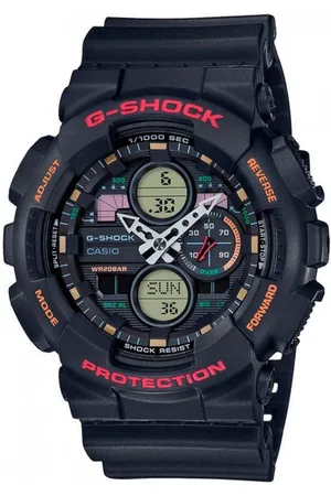 Casio Relógio GA-140-1A4DR Preto/Vermelho