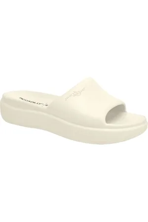 Piccadilly Tamanco Feminino Marshmallow Retrô 2000