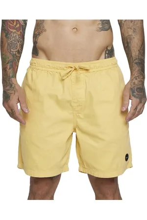 RVCA Bermuda Escape Elastic SM25 Masculina Mostarda