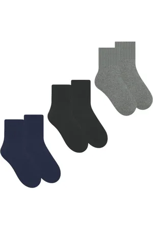 Selene Infantil - Kit 3 Pares De Meias Esportiva Cano Curto Masculina