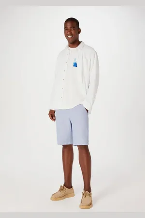 Hering Bermuda Masculina Em Sarja Chino